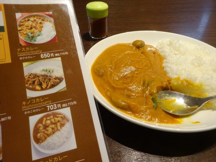 きのこカレー